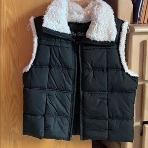 Black Winter Vest